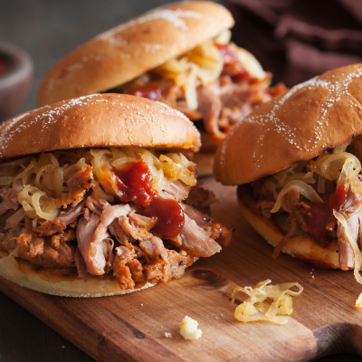 Meatloaf Burgers with Caramelized Onions