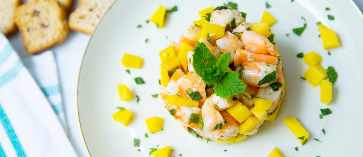 Prawn Ceviche with Mango