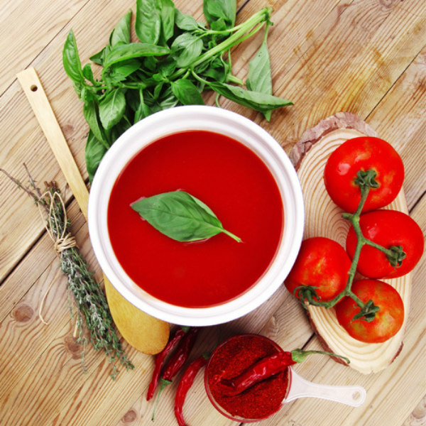 Mediterranean Gazpacho with Ketchup