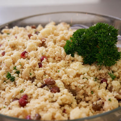 Tabbouleh with Mint Oil