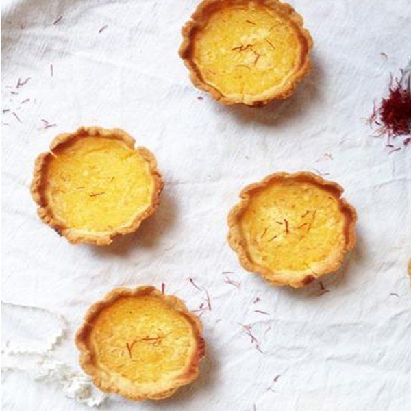 Lemon and Saffron Tartlets