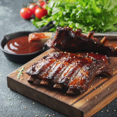 Easy BBQ Baby Back Ribs