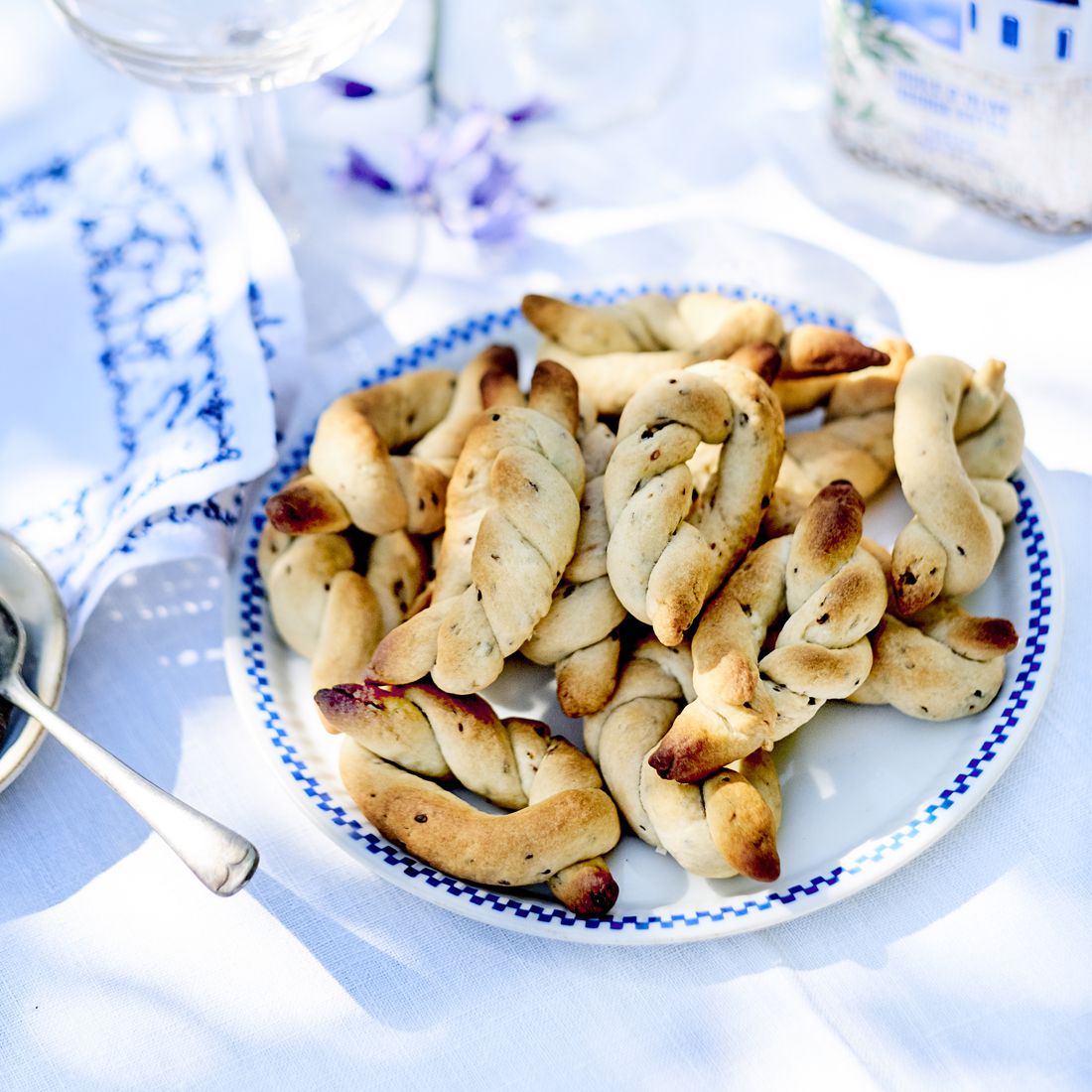 Homemade Appetizer Olive Oil Biscuits