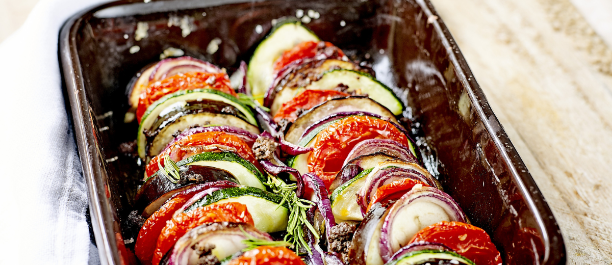 Vegetables Tian with Rosemary